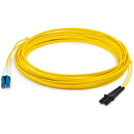 ADD-ON Addon 3M Lc/Mt-Rj M/M Yellow Om1 Duplex Riser-Rated Fiber Patch Cable ADD-LC-MTRJ-3M6MMFK-YW